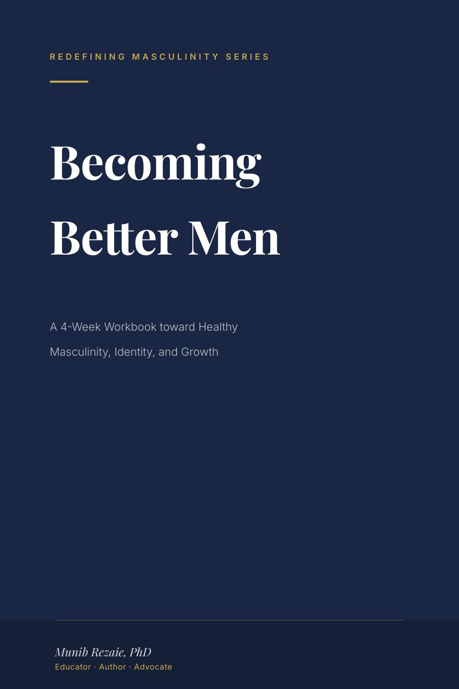 Becoming Better Men cover