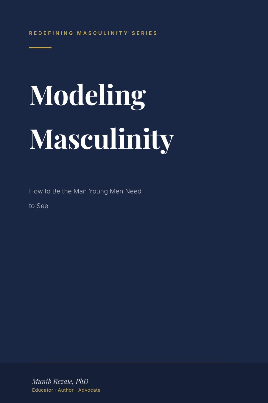 Modeling Masculinity cover